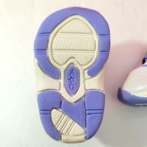 American Girl Doll Cheer Shoes Lavender/White & Socks Trimmed in Green 3271NJT - Picture 2 of 5